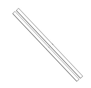 Ashford Cardboard Warping Sticks - 5 sizes (set of 20)