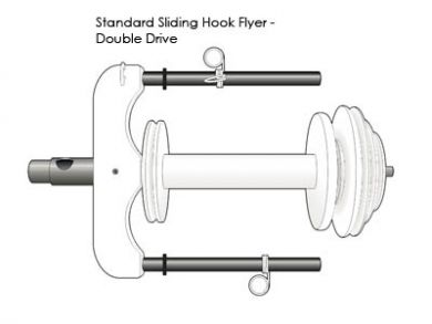 Ashford Sliding Hook Flyer - Standard DD