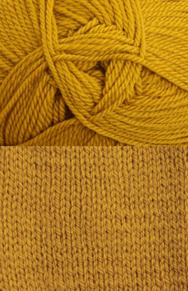 Tekapo 8 ply or 12 ply Wool Knitting Yarn - Mustard (5 x ...