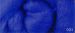 Carded Corriedale Wool Roving - Blue