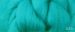 Carded Corriedale Wool Roving - Turquoise