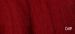 Carded Merino Wool Sliver - Cherry Red