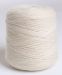 NZ WOOL YARN 8 Ply Natural White - 1kg Cone