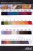 Colour Card - Ashford Dyed Merino Roving/Sliver (incl. merino/silk)
