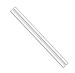 Ashford Cardboard Warping Sticks - 5 sizes (set of 20)