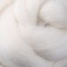 22.5 Micron Merino Wool Sliver/Roving/Top - Natural White - 100g
