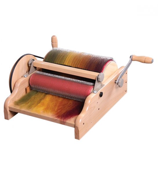 Ashford WIDE Drum Carder Carding Machine - 72 PPSI