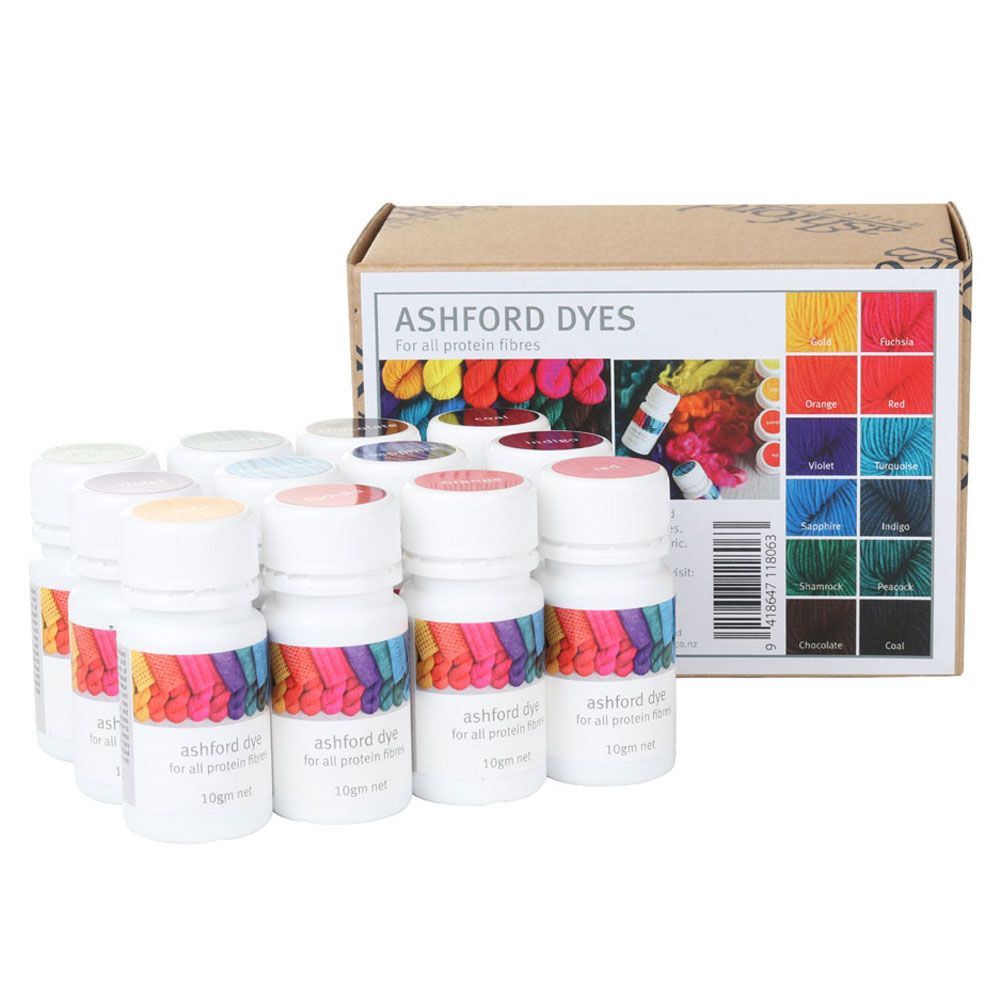 Ashford Dye 12 Pack - Colour Collection