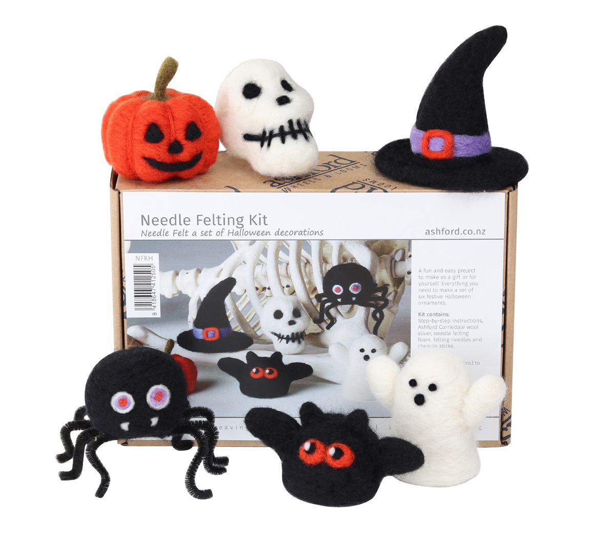 Needle Felting Kit - Halloween Decorations