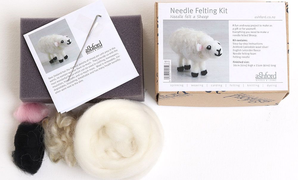 Needle Felting Kit - Sheep