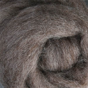 22 Micron Merino Wool Sliver/Roving/Top - Natural Medium - 500g
