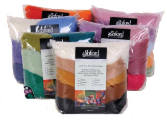 Felting Wool Packs