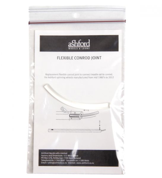 Flexible Conrod Joint (Clear) for Ashford Spinning Wheels