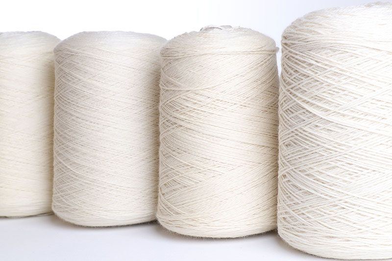 Tekapo Yarn 3 Ply Natural White 1kg Cone Knitting Yarns Tekapo