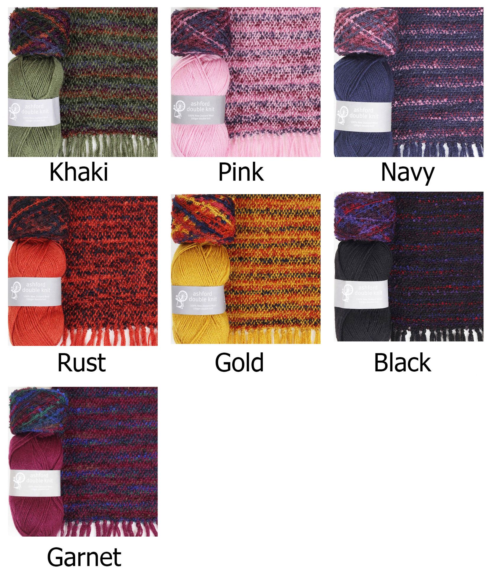 Ashford Easy Weave Kits - Rigid Heddle Loom Scarf Kit