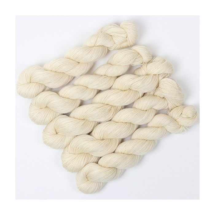 Natural White 4 ply NZ Wool Yarn Skeins - 5 x 100g (500g)