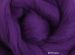Merino Wool Sliver/Roving/Top - Purple - 500g