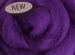 Corriedale Wool Sliver/Roving/Top - Amethyst - 1kg