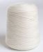 MERINO SUPERWASH WOOL YARN 4 Ply Natural White - 1kg Cone